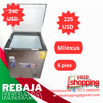Nevera Milexus 6 pies