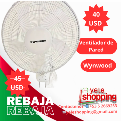 Ventilador de Pared Wynwood 16 Pulgadas