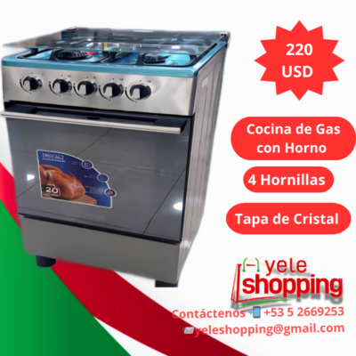 Cocina de Gas con Horno