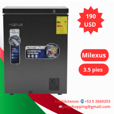 Nevera Milexus  3.5 pies