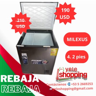 Nevera Milexus 4.2 pies