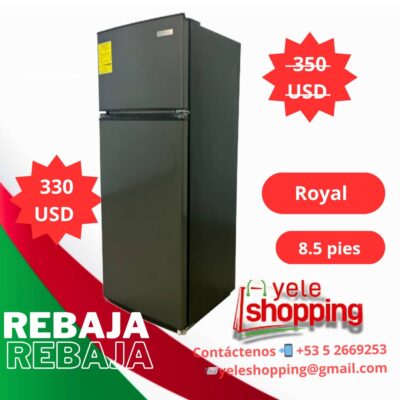 Refrigerador Royal 8.5 pies