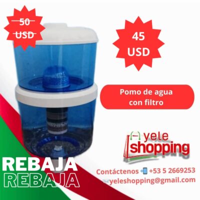 Pomo de Agua con filtro