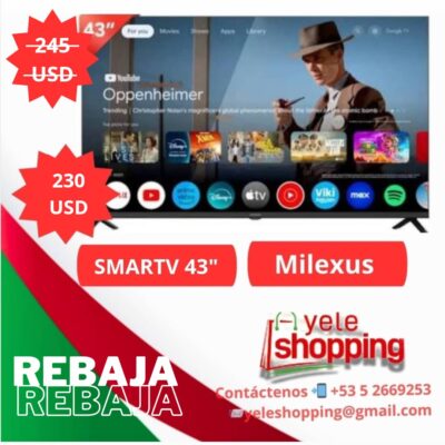TV Milexus 43″ Smartv