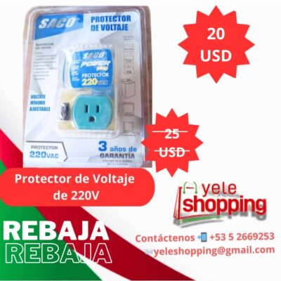 Protector de Voltaje 220V