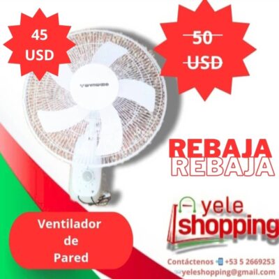 Ventilador de Pared Wynwood 16 Pulgadas