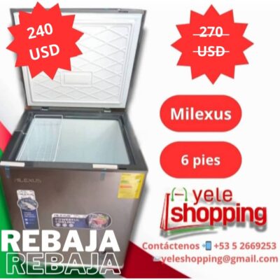 Nevera Milexus 6 pies