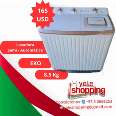 Lavadora Semi-Automática Eko 8.5 Kg
