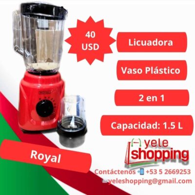 Licuadora Royal 1.5 Lt