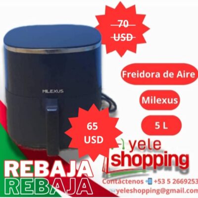 Freidora de Aire Milexus 5 Lt