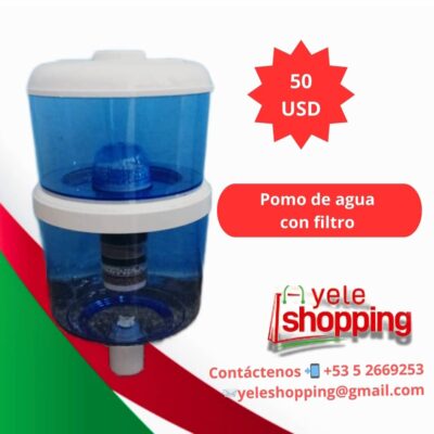 Pomo de Agua con filtro