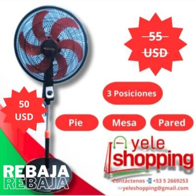 Ventilador Milexus 3 posiciones