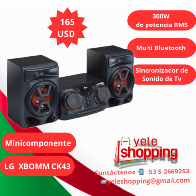 Minicomponente  LG XBOMM CK43