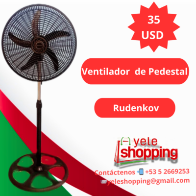 Ventilador de Pedestal Rudekov