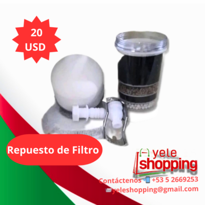 Repuesto de Filtro de Agua