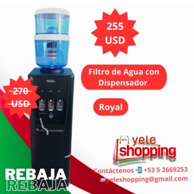 Filtro de Agua con Dispensador Royal
