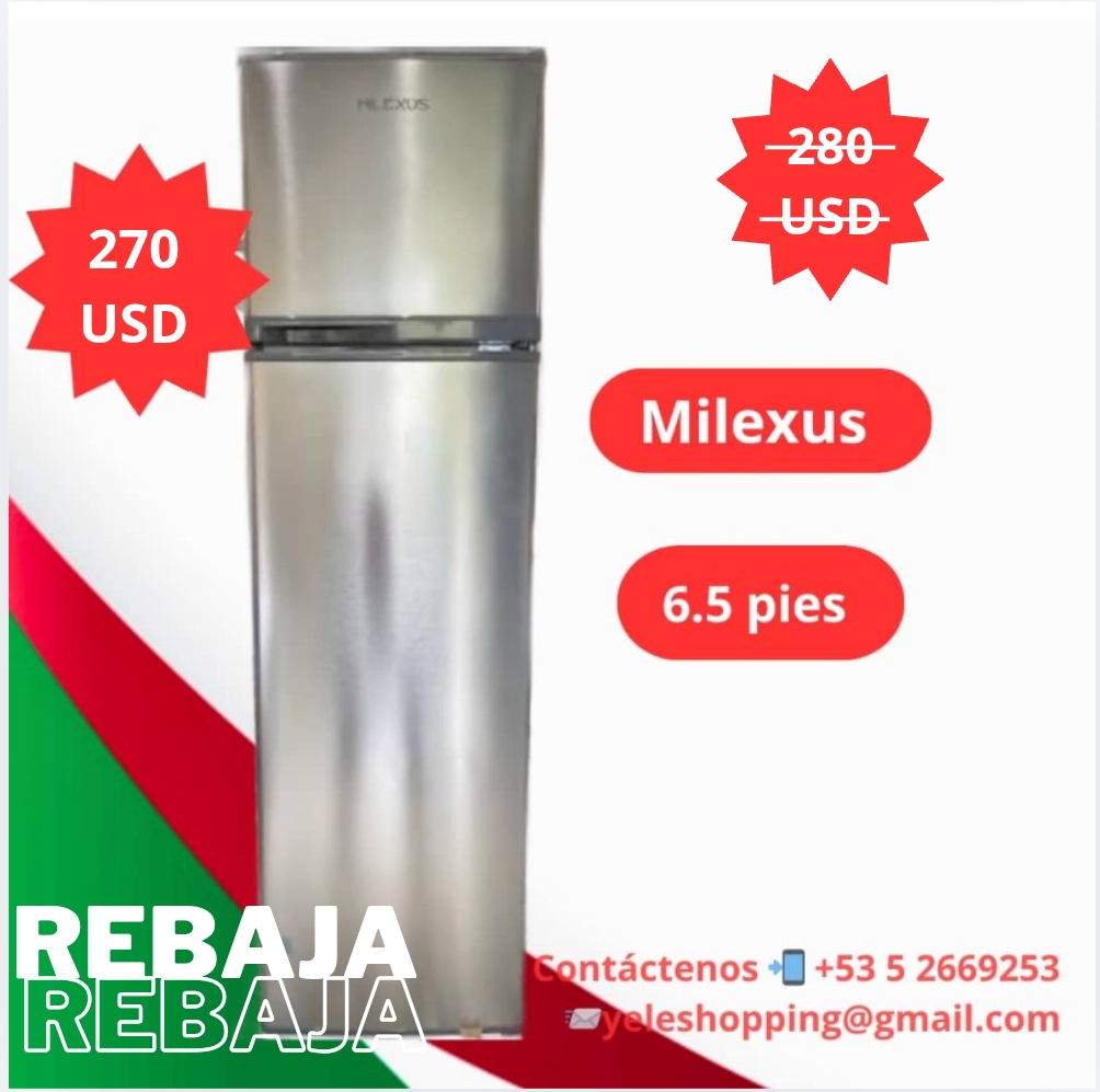 Refrigerador Milexus 6.5 pies