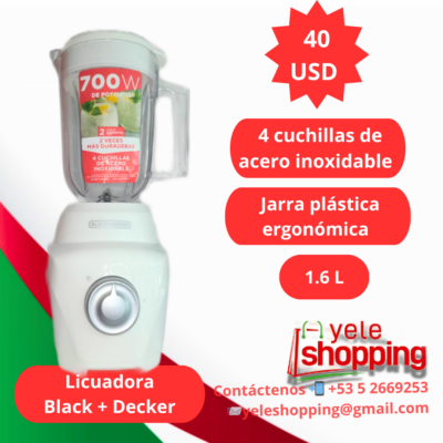 Licuadora Black+Decker 1.65 L