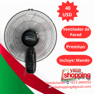 Ventilador de pared Premium