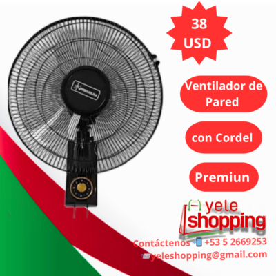 Ventilador de pared Premium