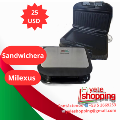 Sandwichera Grill Milexus