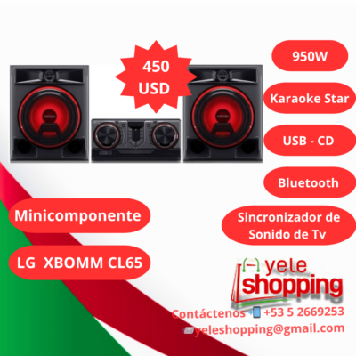 Minicomponente LG XBOMM CL65