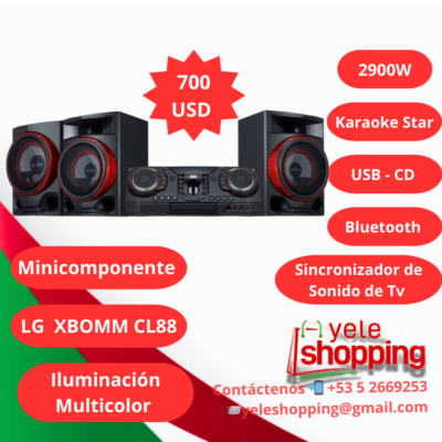 Minicomponente LG XBOMM CL88