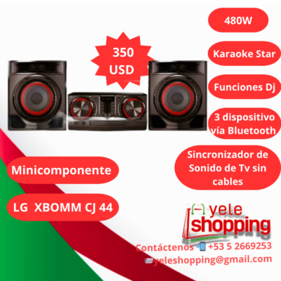 Minicomponente LG XBOMM CJ44