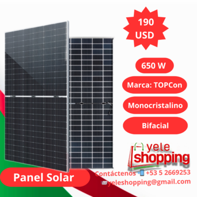 Panel Solar TOPCon