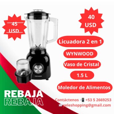 Licuadora Wynwood 1.5L