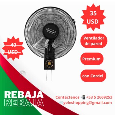 Ventilador de pared Premium