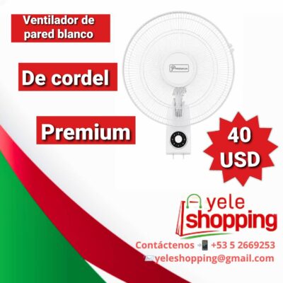 Ventilador de pared Premium