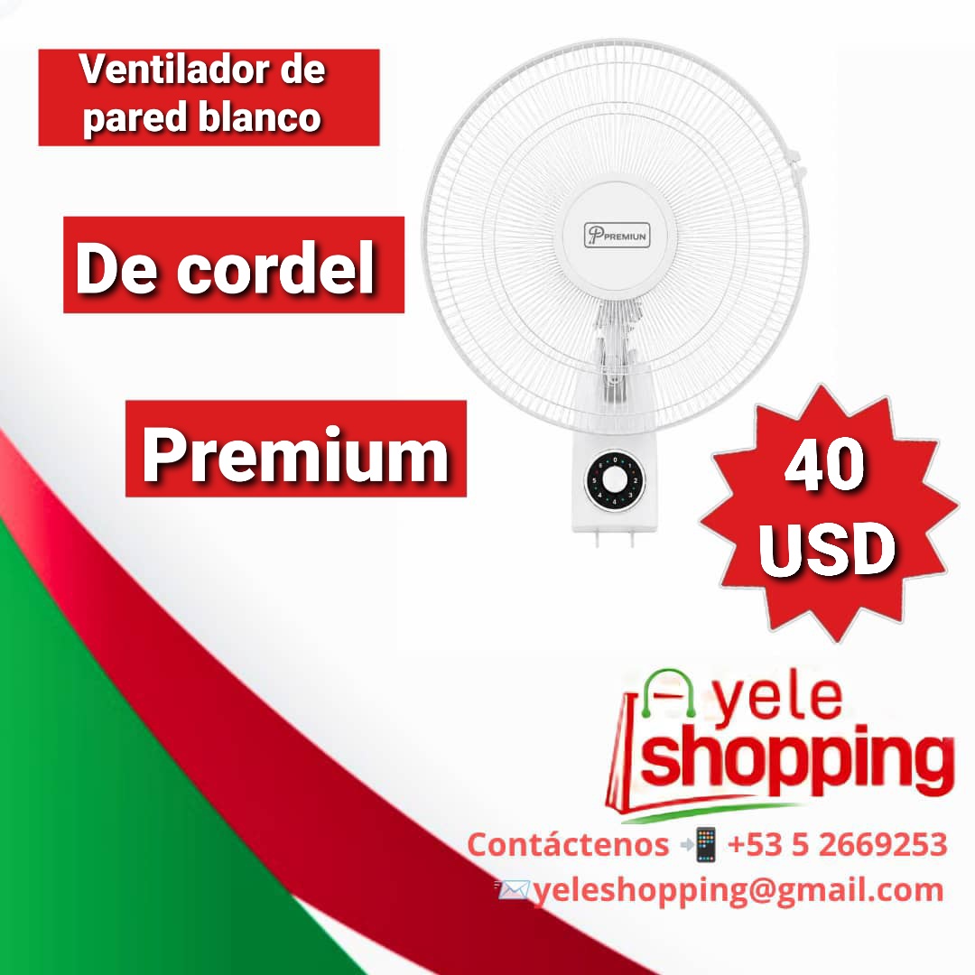 Ventilador de pared Premium