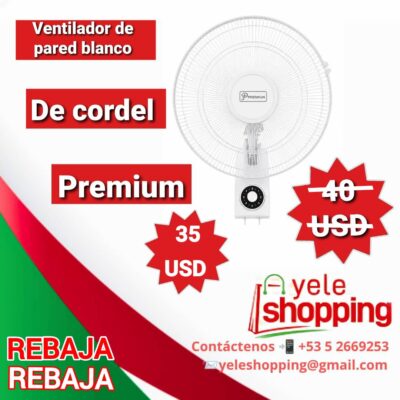 Ventilador de pared Premium