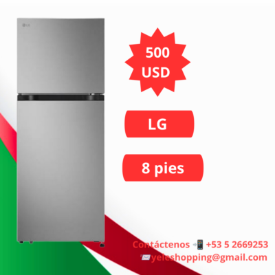 Refrigerador LG 8 pies