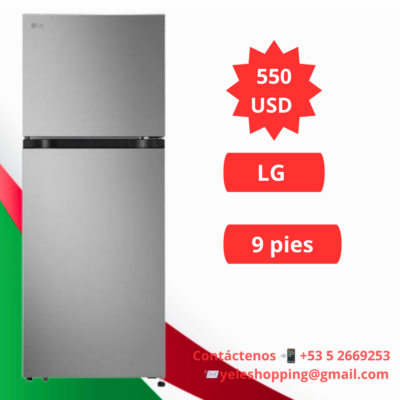 Refrigerador LG 9 pies