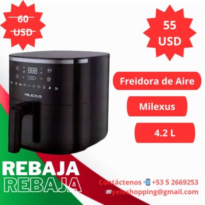 Freidora  de Aire Milexus 4.2L