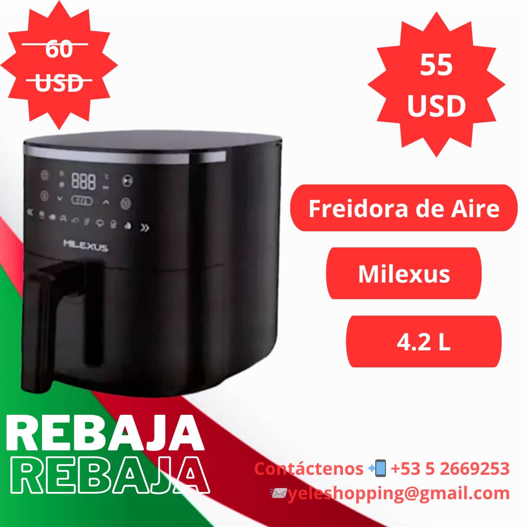 Freidora  de Aire Milexus 4.2L