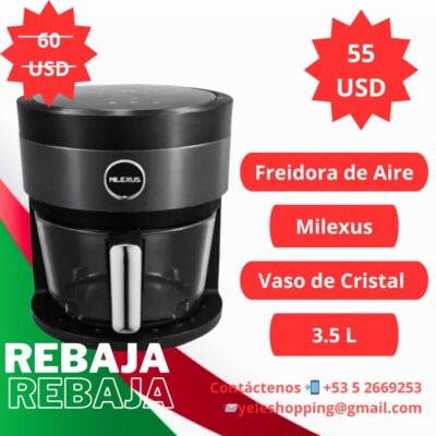 Freidora de Aire Milexus 3.5L