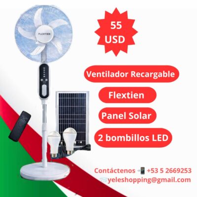 Ventilador Recargable Flextien 16″