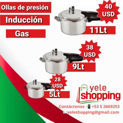 Olla de Presión 5L – 3 válvulas
