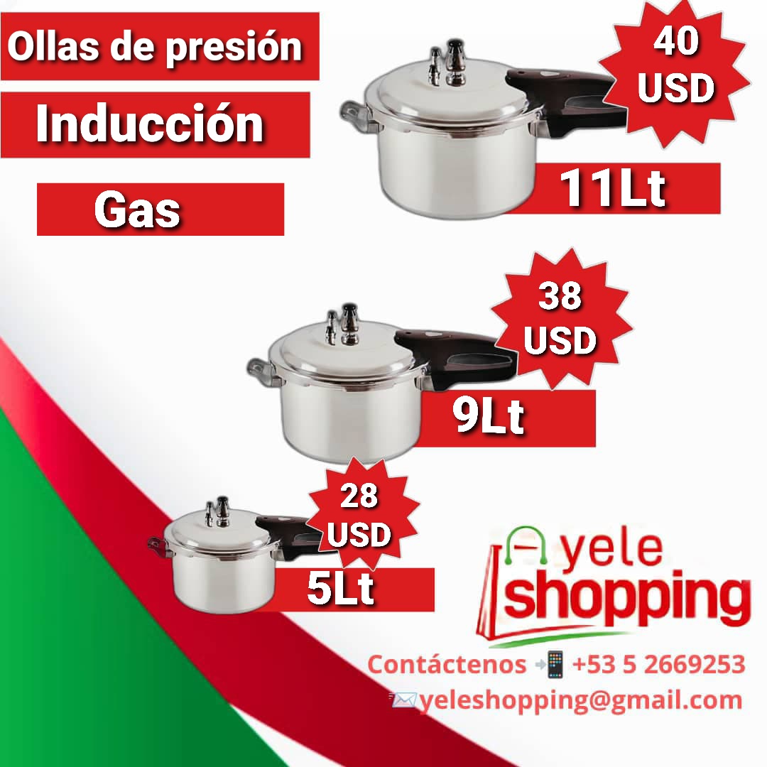 Olla de Presión 5L – 3 válvulas