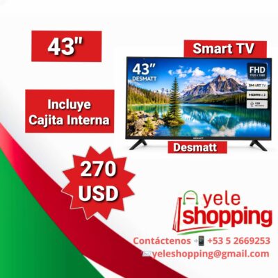 Tv 43″ Smart Tv Desmatt