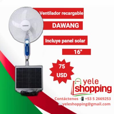 Ventilador recargable Dawang