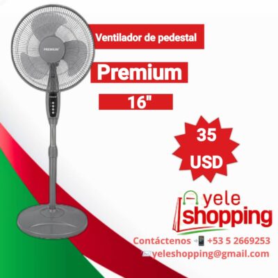 Ventilador de pedestal Premium