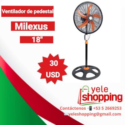 Ventilador de pedestal Milexus
