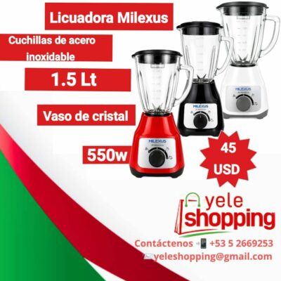 Licuadora Milexus 1.5 L