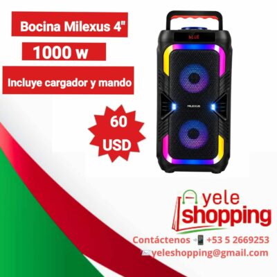 Bocina Milexus de 4″
