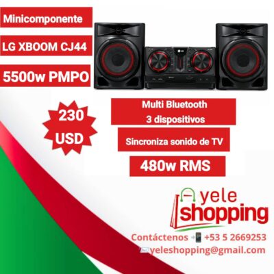 Minicomponente LG XBOOM CJ44